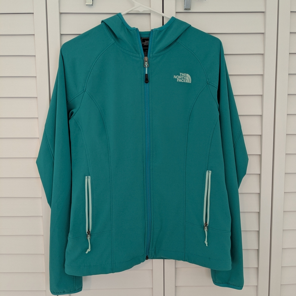 The North Face Teal Full-Zip Jacket